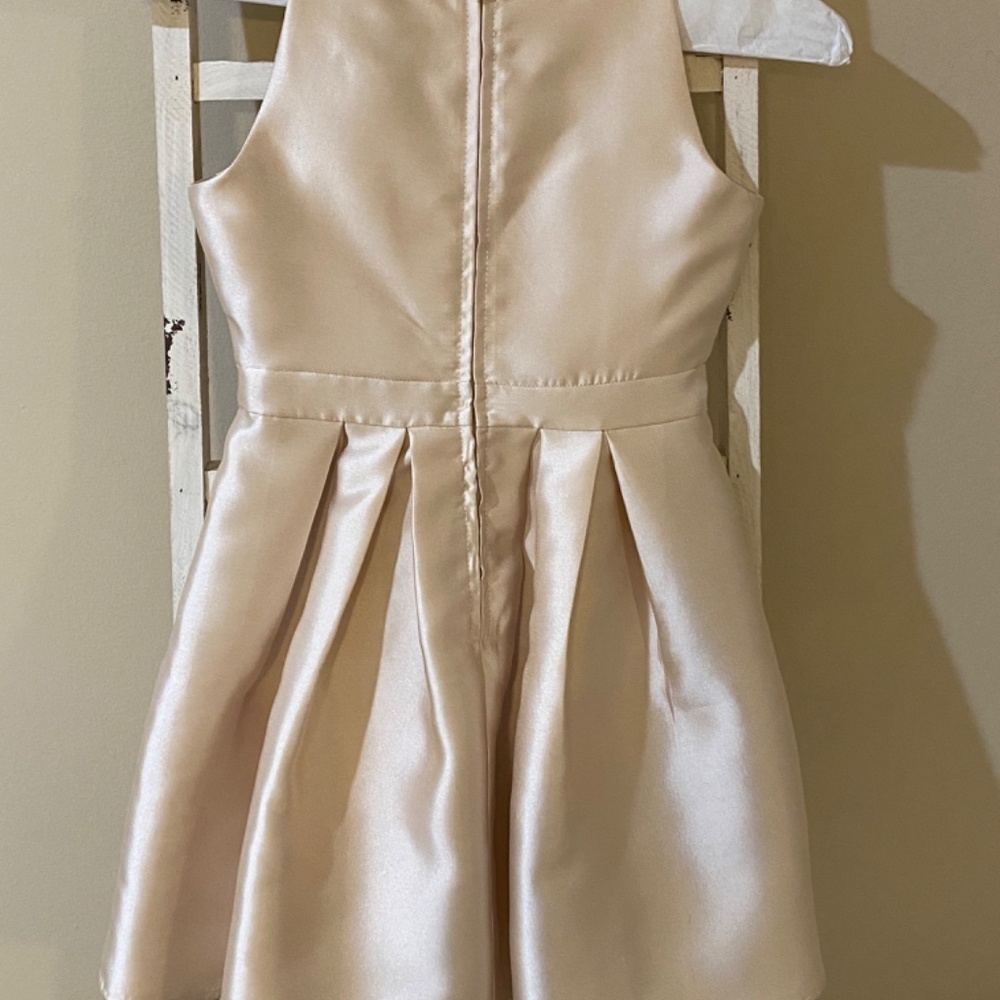 Champagne girls dress 7 - Picture 2 of 5